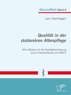 cover image of Qualität in der stationären Altenpflege
